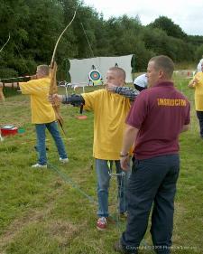 Team Activities Bristol inclding Archery, Batak Reaction Wall and Laser Clay Pigeon Shooting