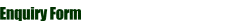 Enquiry Form