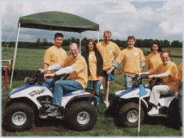 quad bike team relay