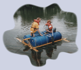 raft building