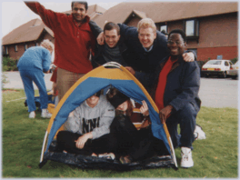 tent erecting